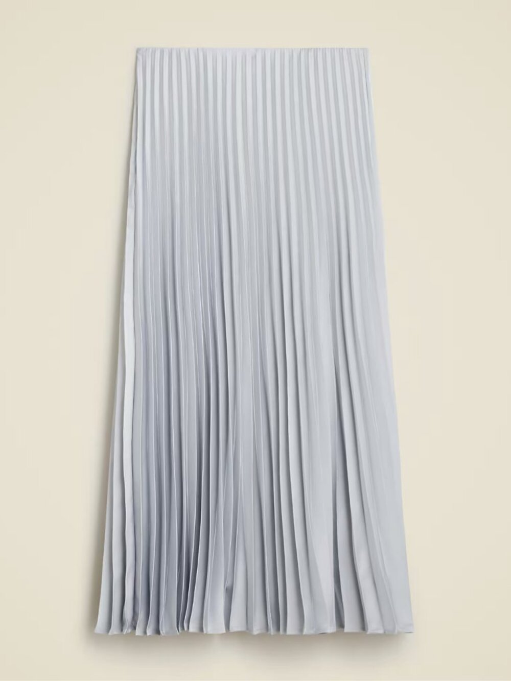 NWT J. Crew Gwyneth pleated slip skirt in SILVER GREY GY0686